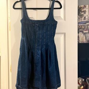 reformation denim dress poshmark Reformation Denim Dress